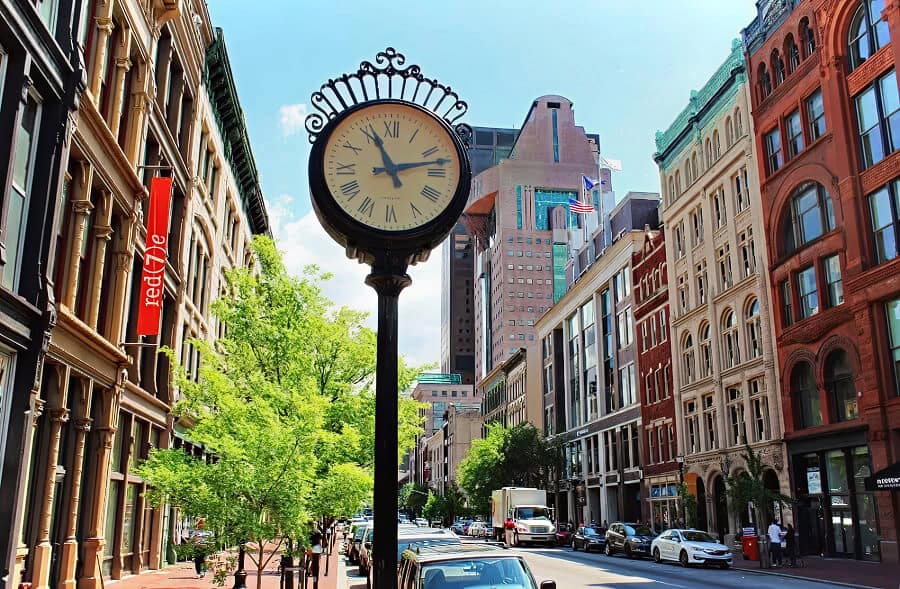 Louisville Downtown Clock